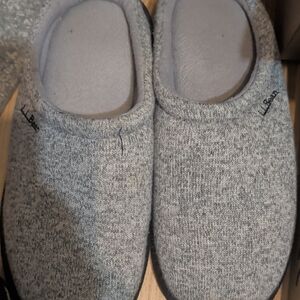 L.L. Bean Men's Gray Slippers